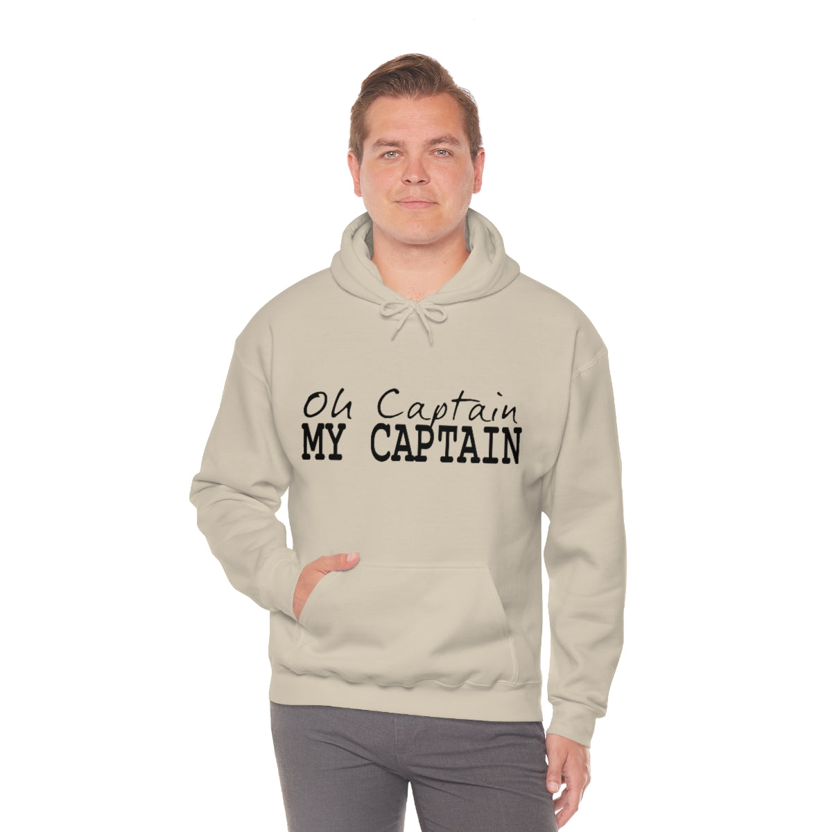 Oh Captain My Captain Adult Unisex Hoodie