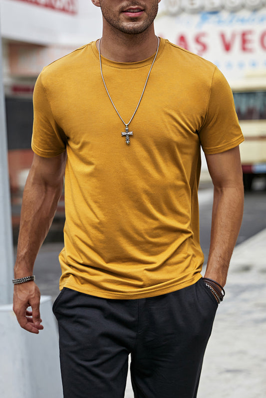 Round Neck Short Sleeve Tee