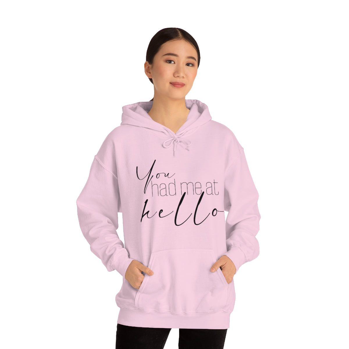 "You Had Me At Hello' Adult Unisex Hoodie