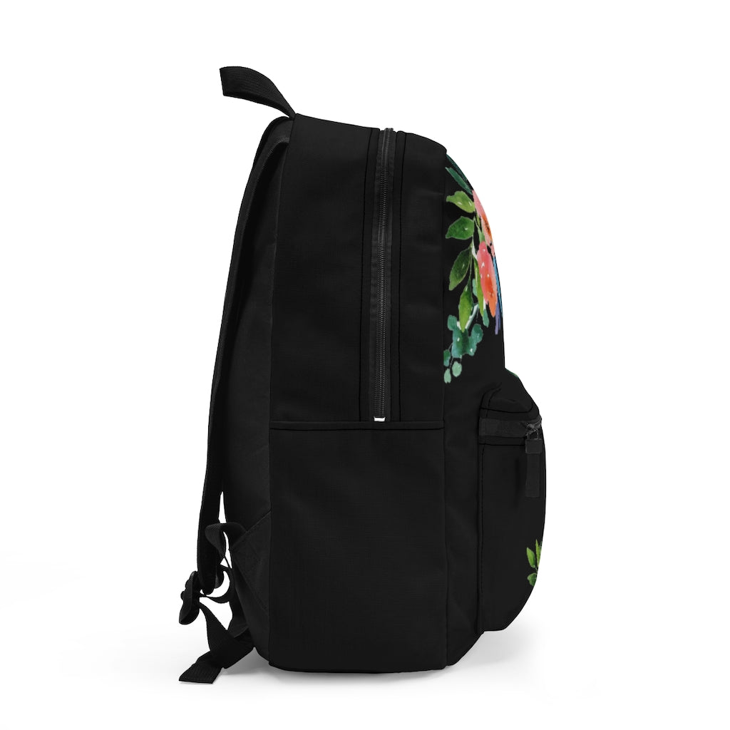 Watercolor Flower Backpack