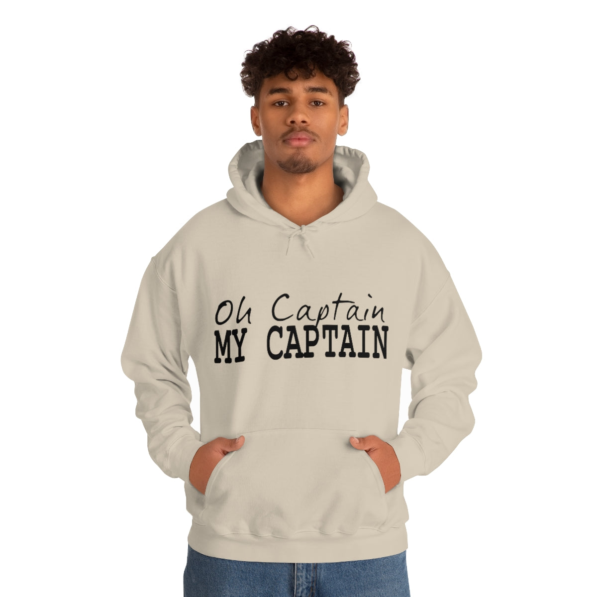 Oh Captain My Captain Adult Unisex Hoodie