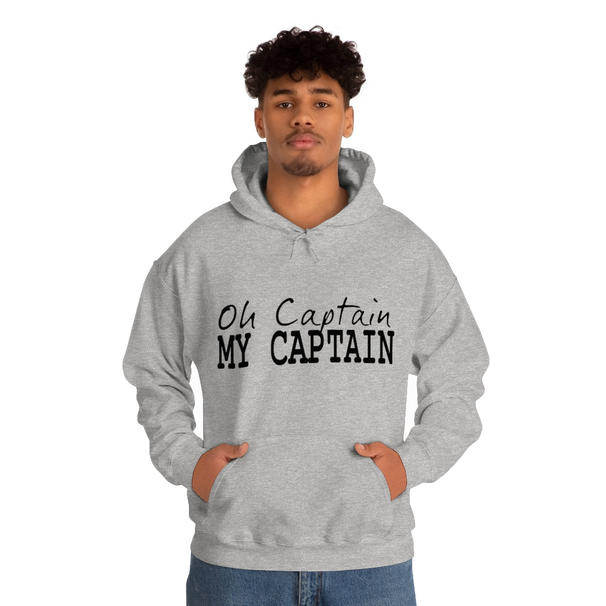 Oh Captain My Captain Adult Unisex Hoodie