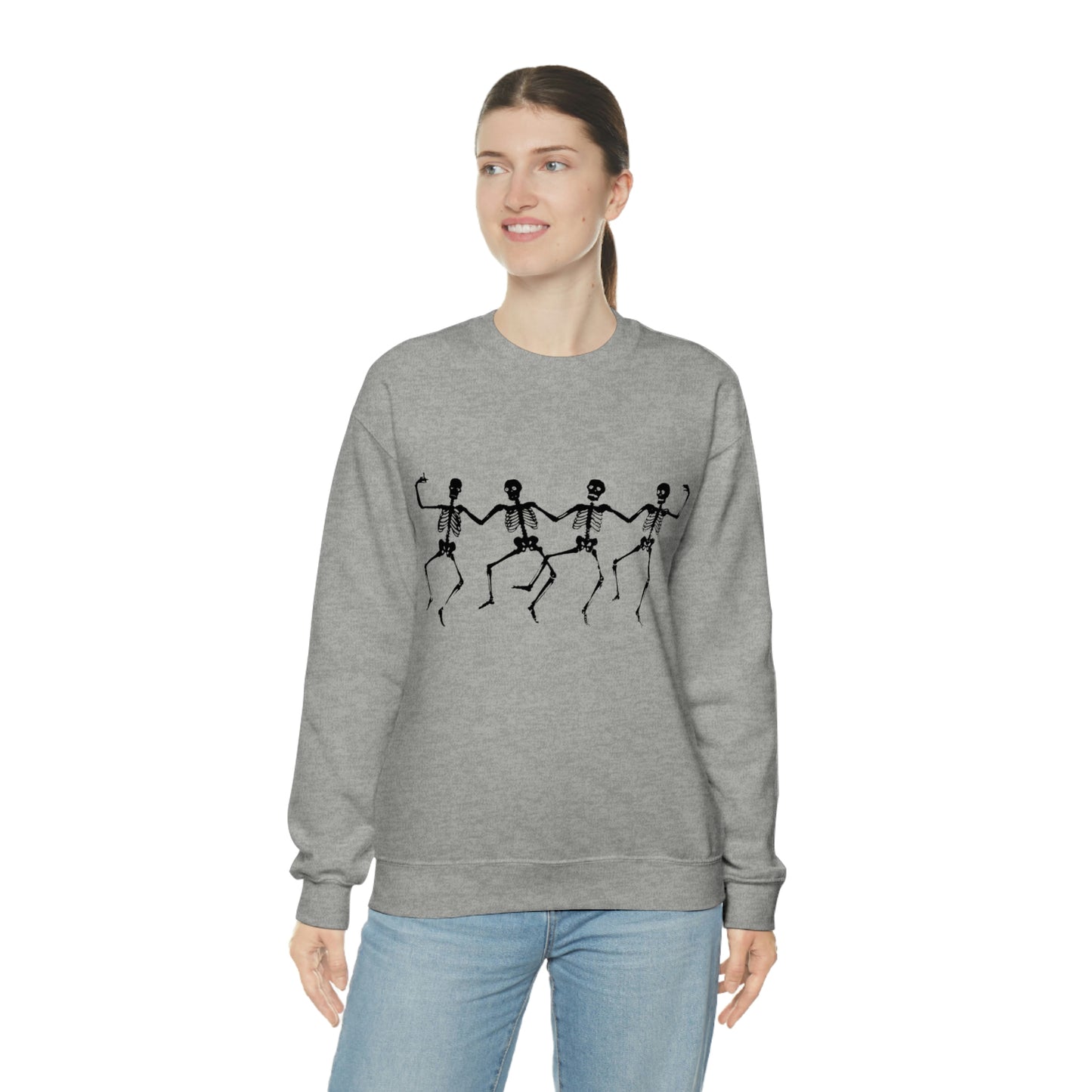 Skeleton Unisex Heavy Blend™ Crewneck Sweatshirt