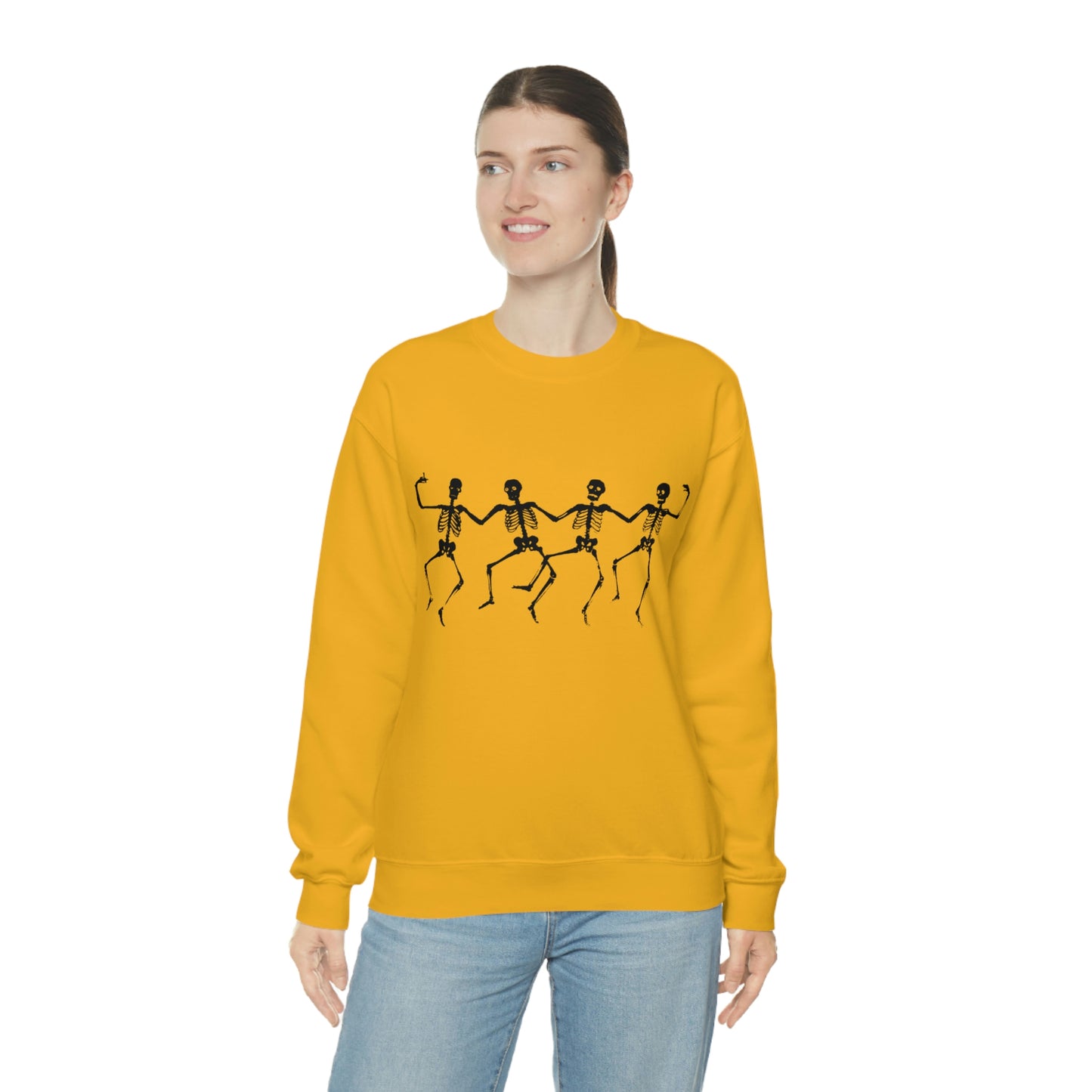 Skeleton Unisex Heavy Blend™ Crewneck Sweatshirt