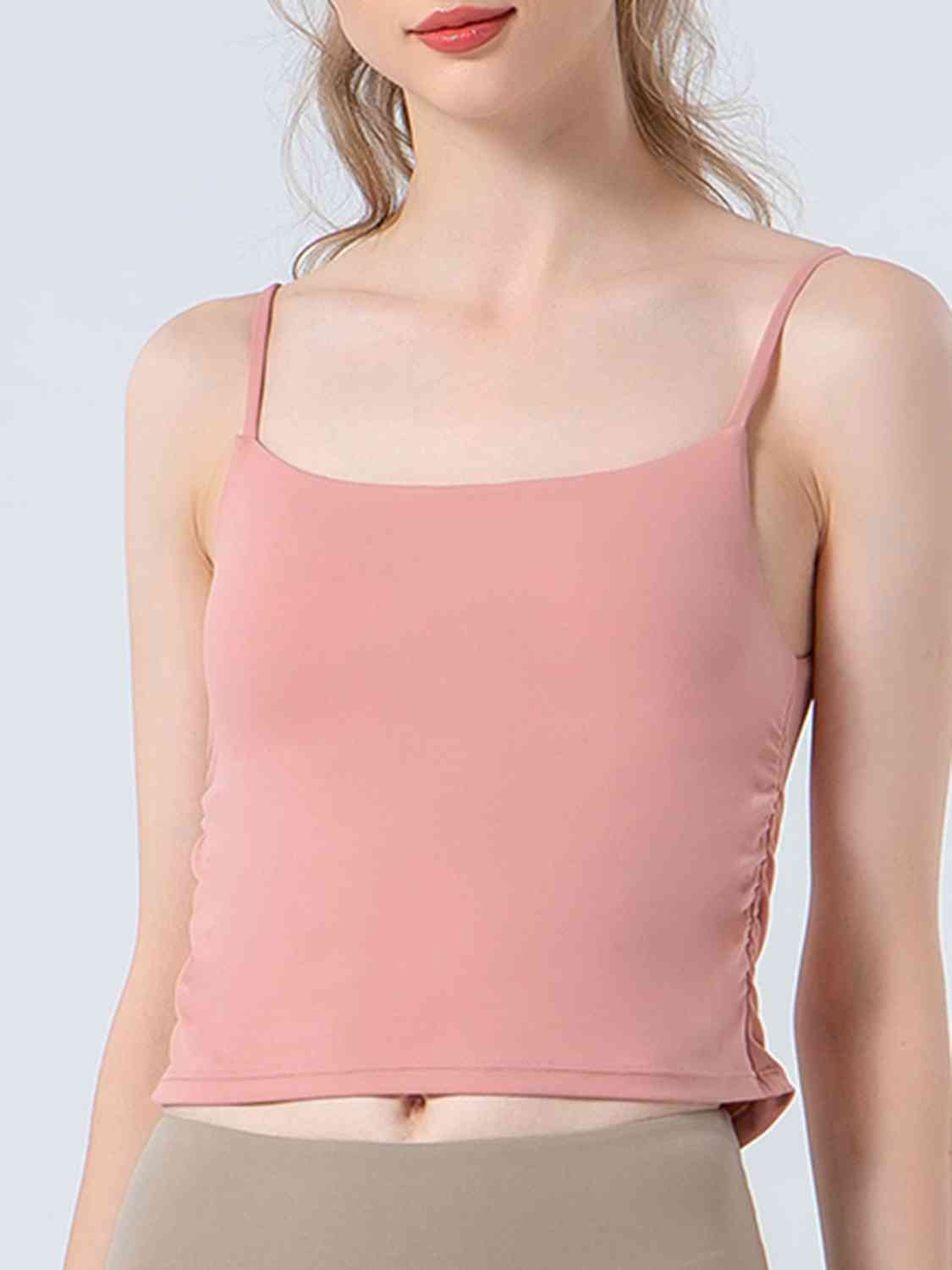 F.S. Lu Ruched Sports Cami