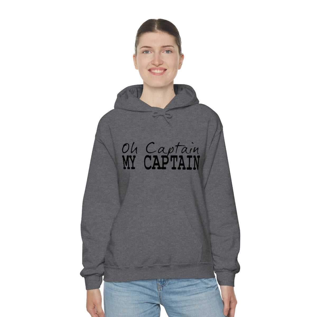 Oh Captain My Captain Adult Unisex Hoodie