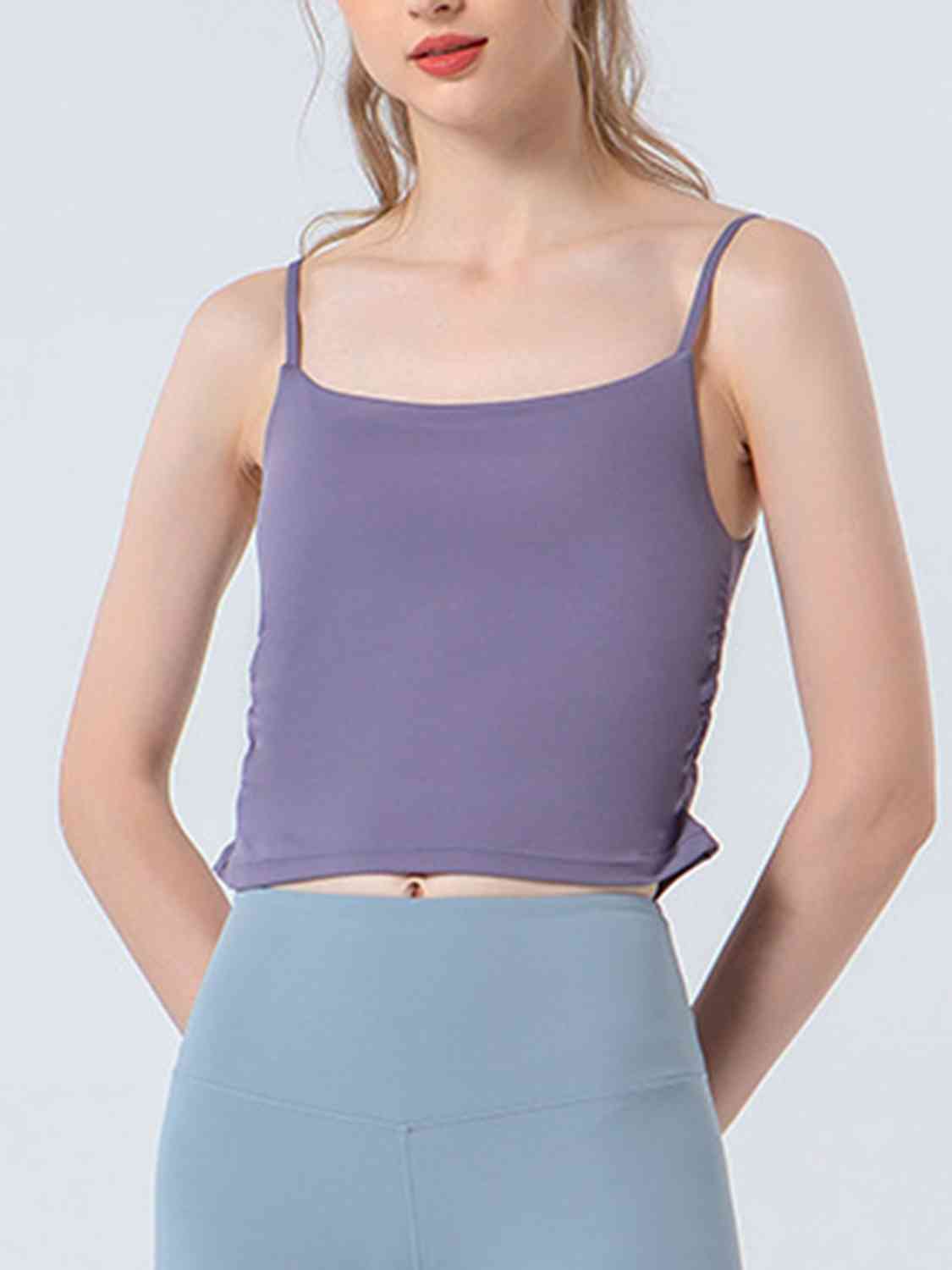 F.S. Lu Ruched Sports Cami