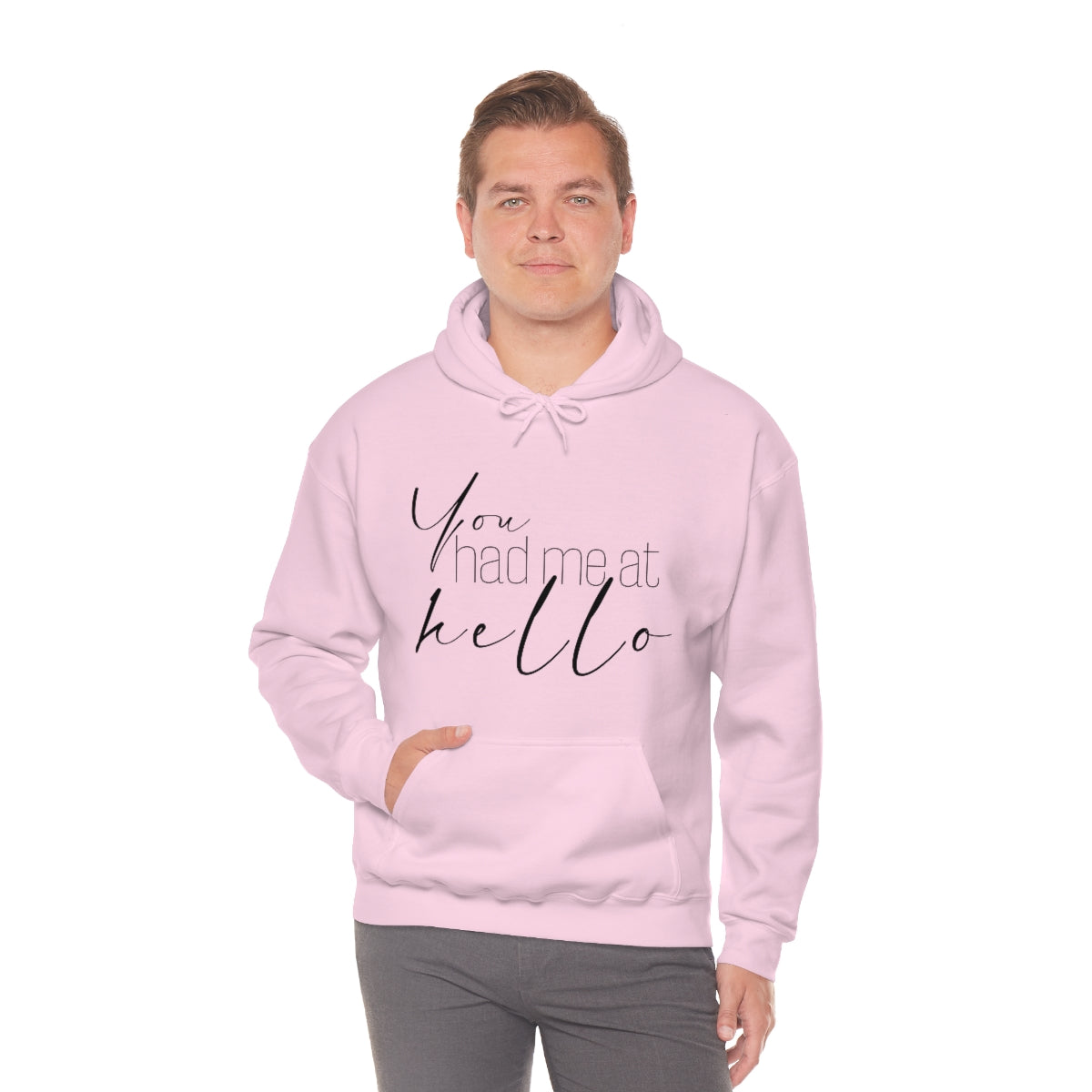 "You Had Me At Hello' Adult Unisex Hoodie