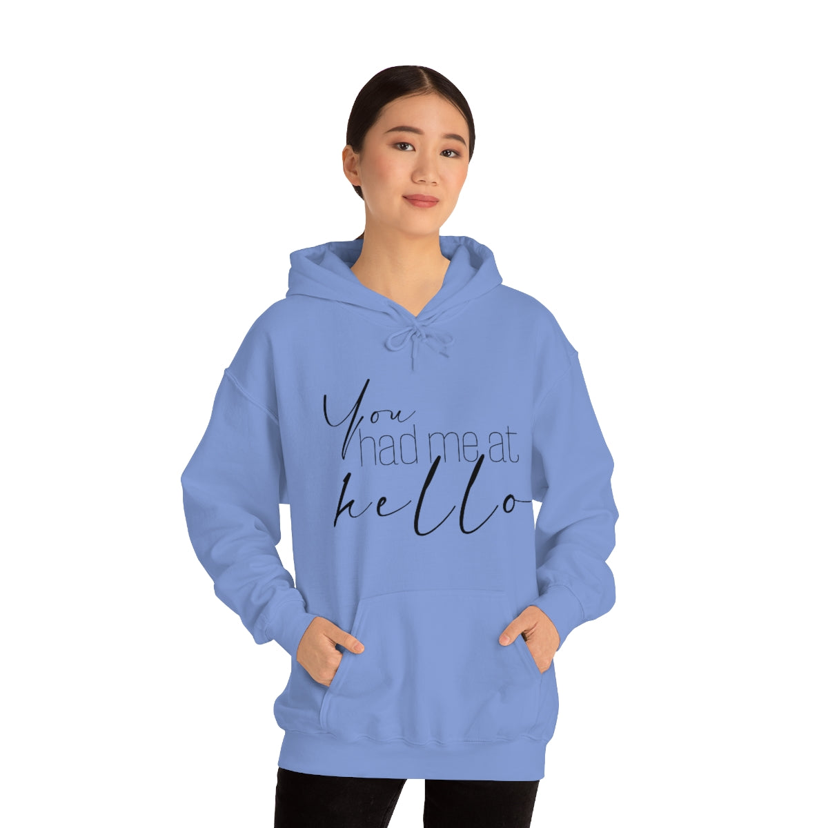 "You Had Me At Hello' Adult Unisex Hoodie