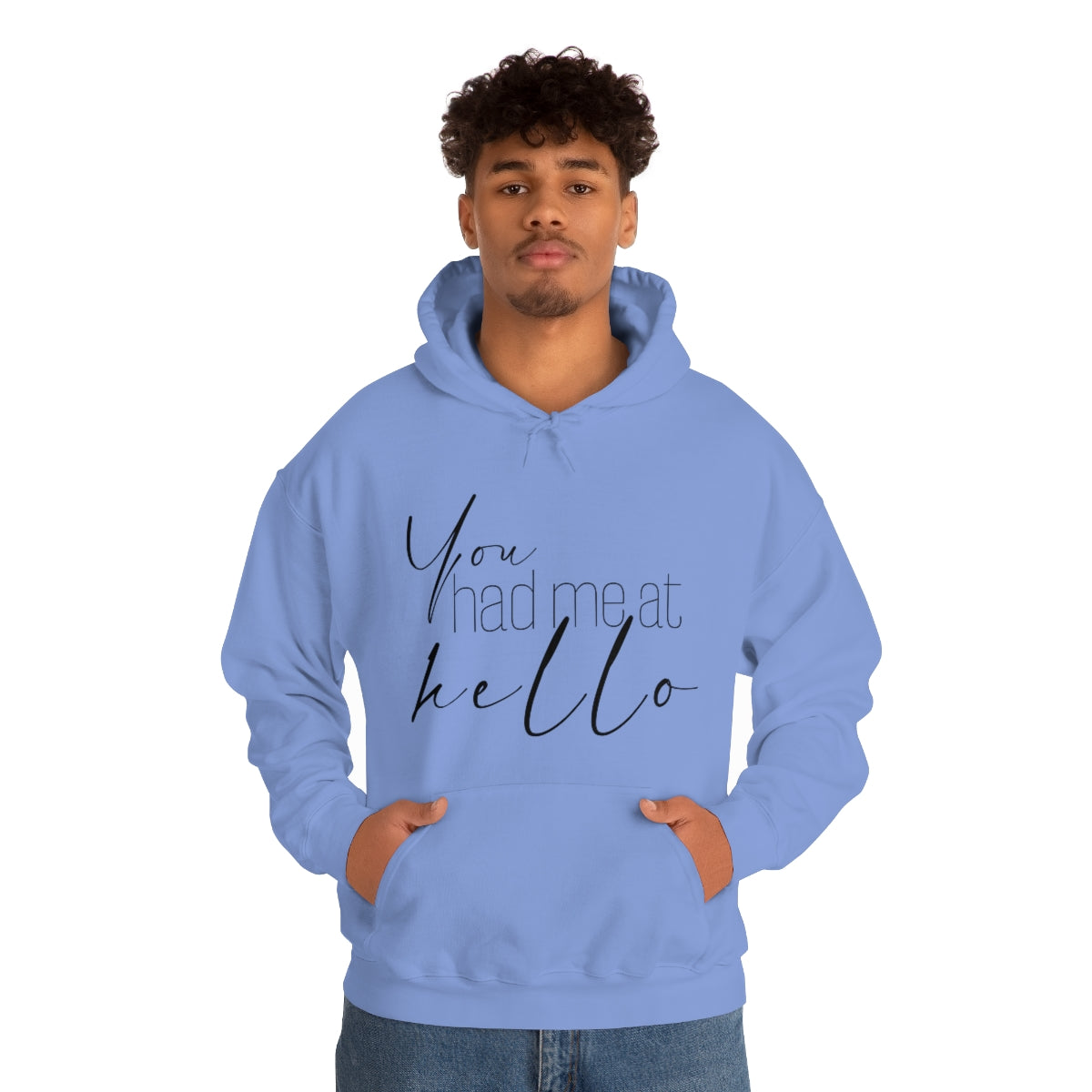 "You Had Me At Hello' Adult Unisex Hoodie