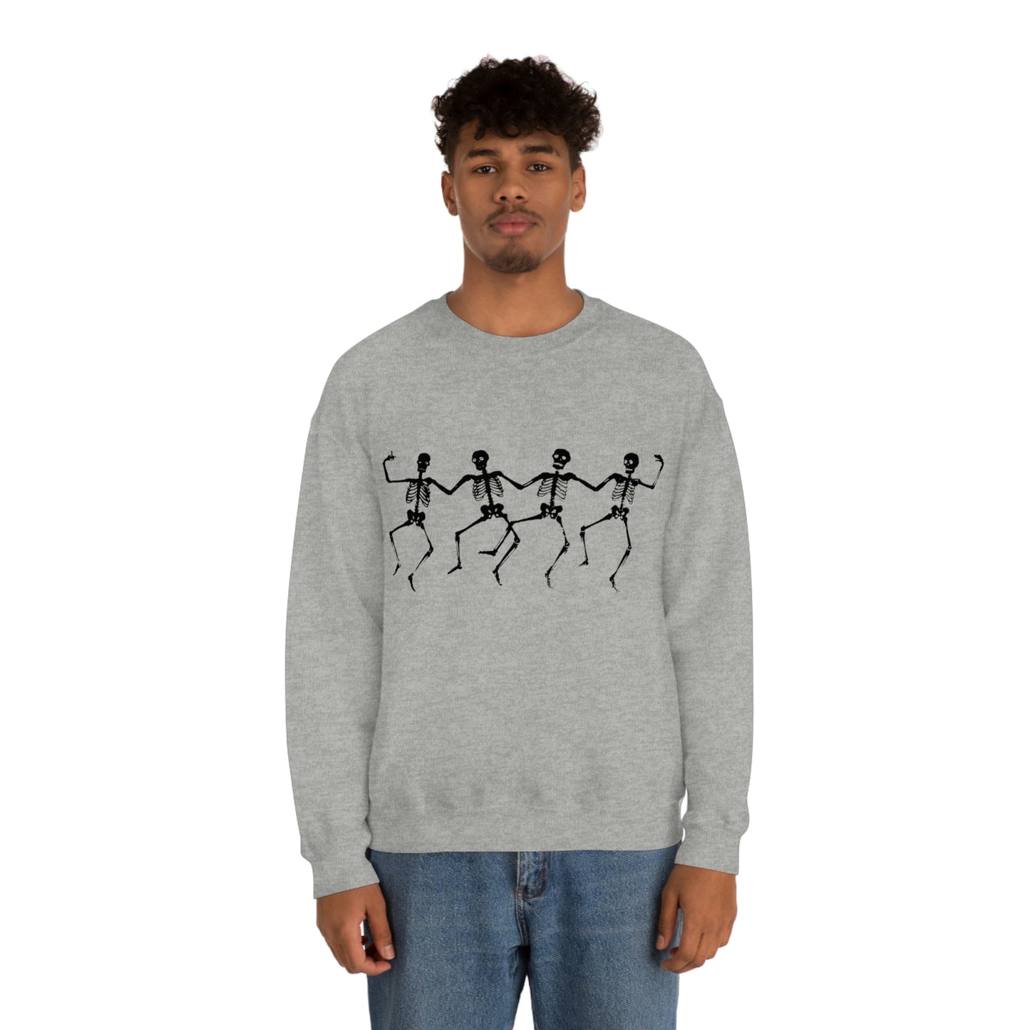 Skeleton Unisex Heavy Blend™ Crewneck Sweatshirt