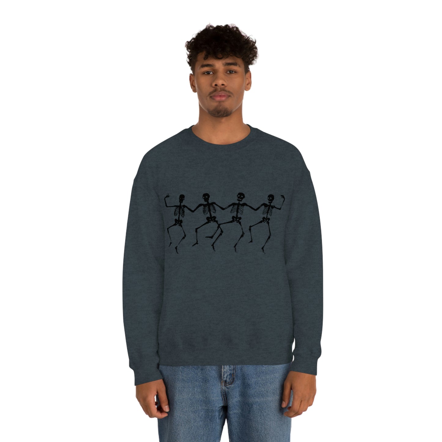 Skeleton Unisex Heavy Blend™ Crewneck Sweatshirt