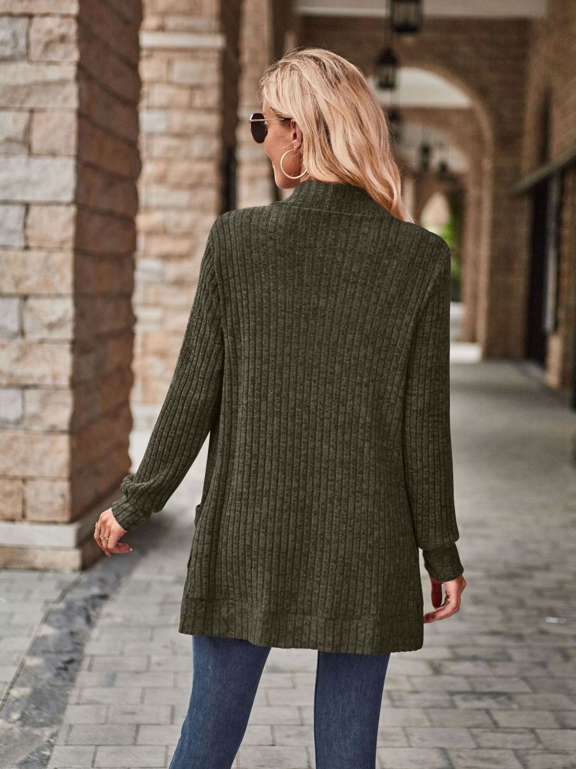 Lamy Open Front Cardigan with Pockets
