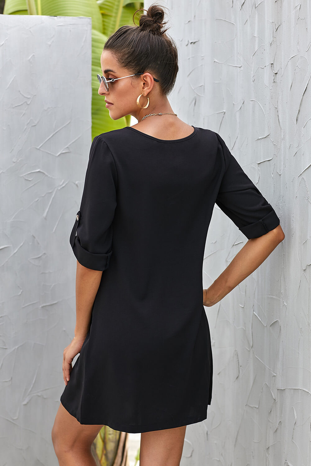 Button Front Dress