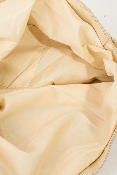 Granny Squares Fame Flower Braided Tote Bag