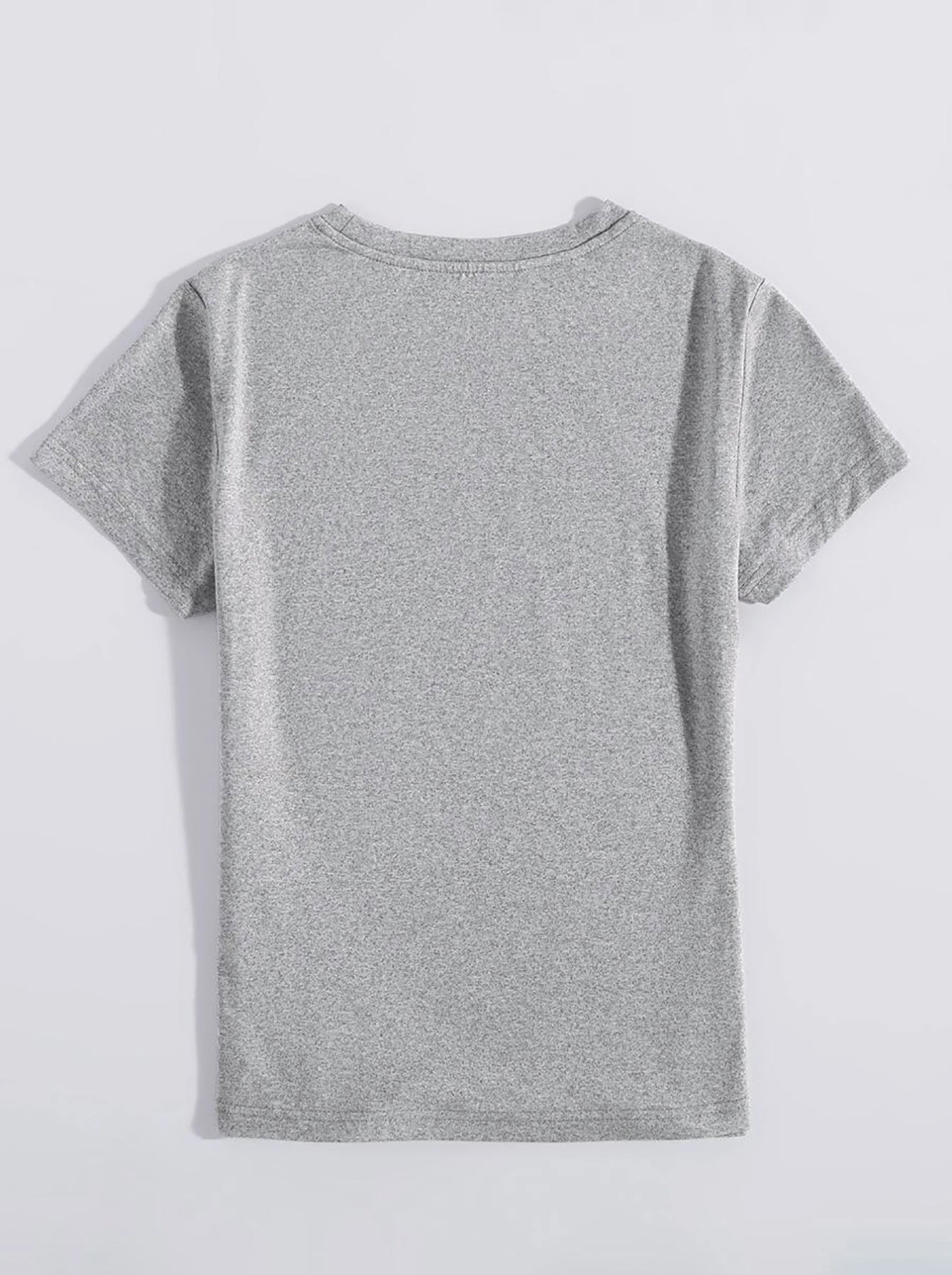 PRAY ON IT, PRAY OVER IT, PRAY THROUGH IT Letter Graphic Round Neck Short Sleeve T-Shirt
