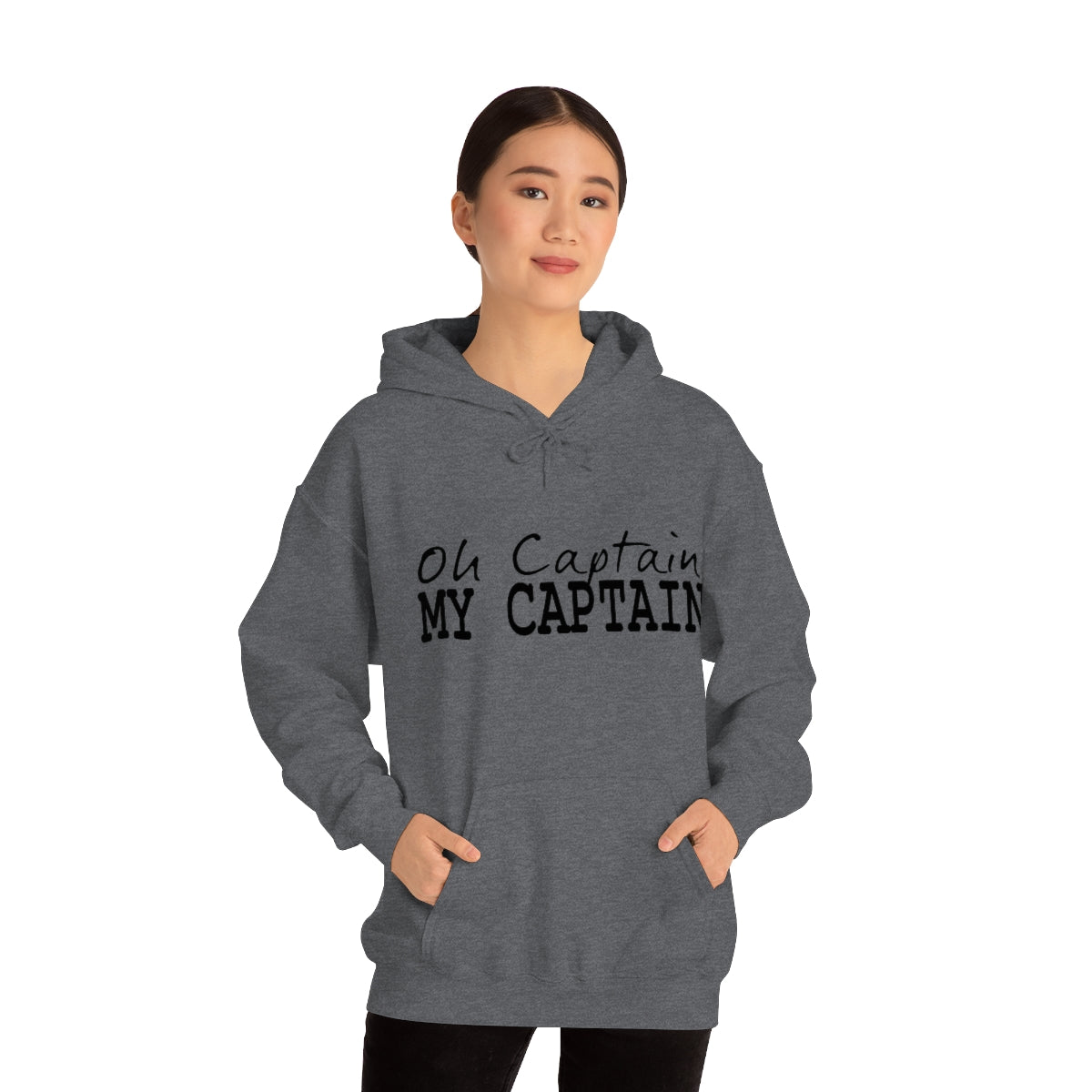 Oh Captain My Captain Adult Unisex Hoodie