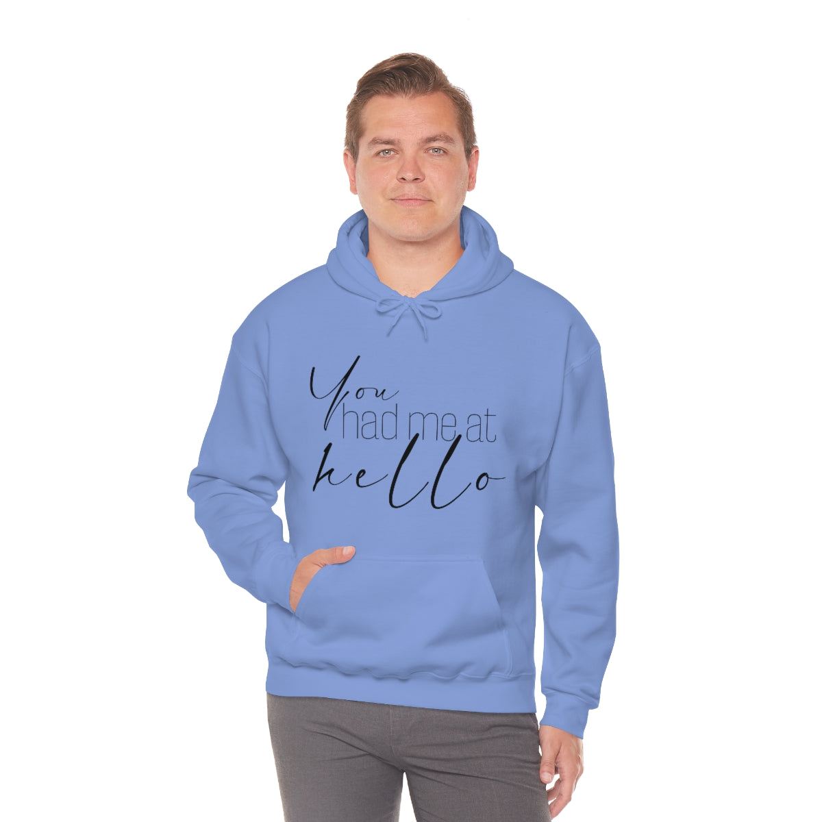 "You Had Me At Hello' Adult Unisex Hoodie