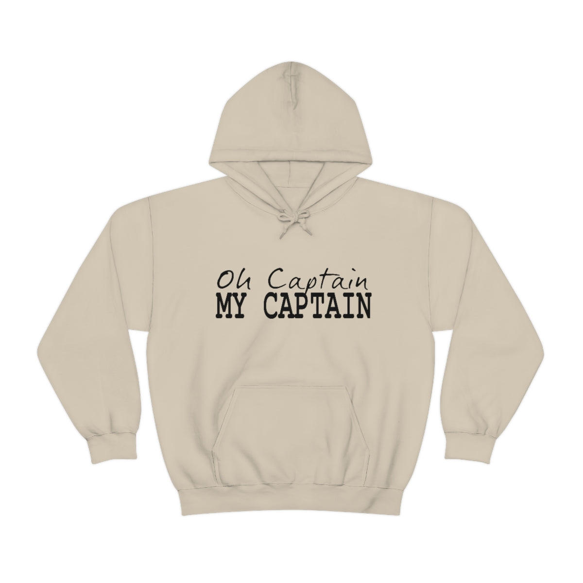 Oh Captain My Captain Adult Unisex Hoodie