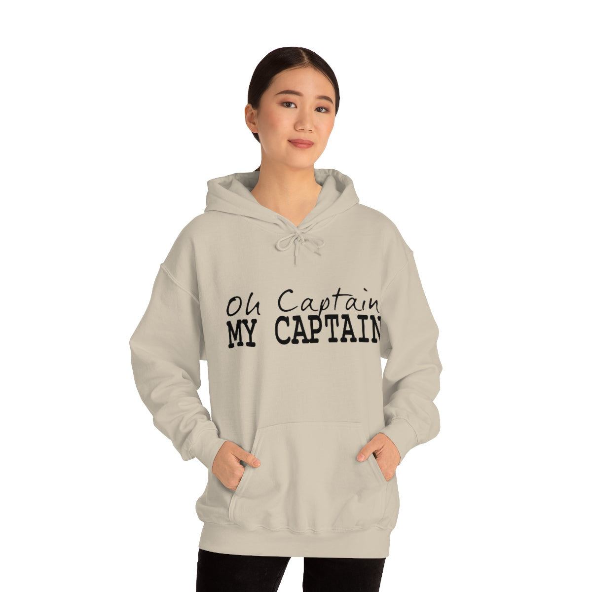 Oh Captain My Captain Adult Unisex Hoodie