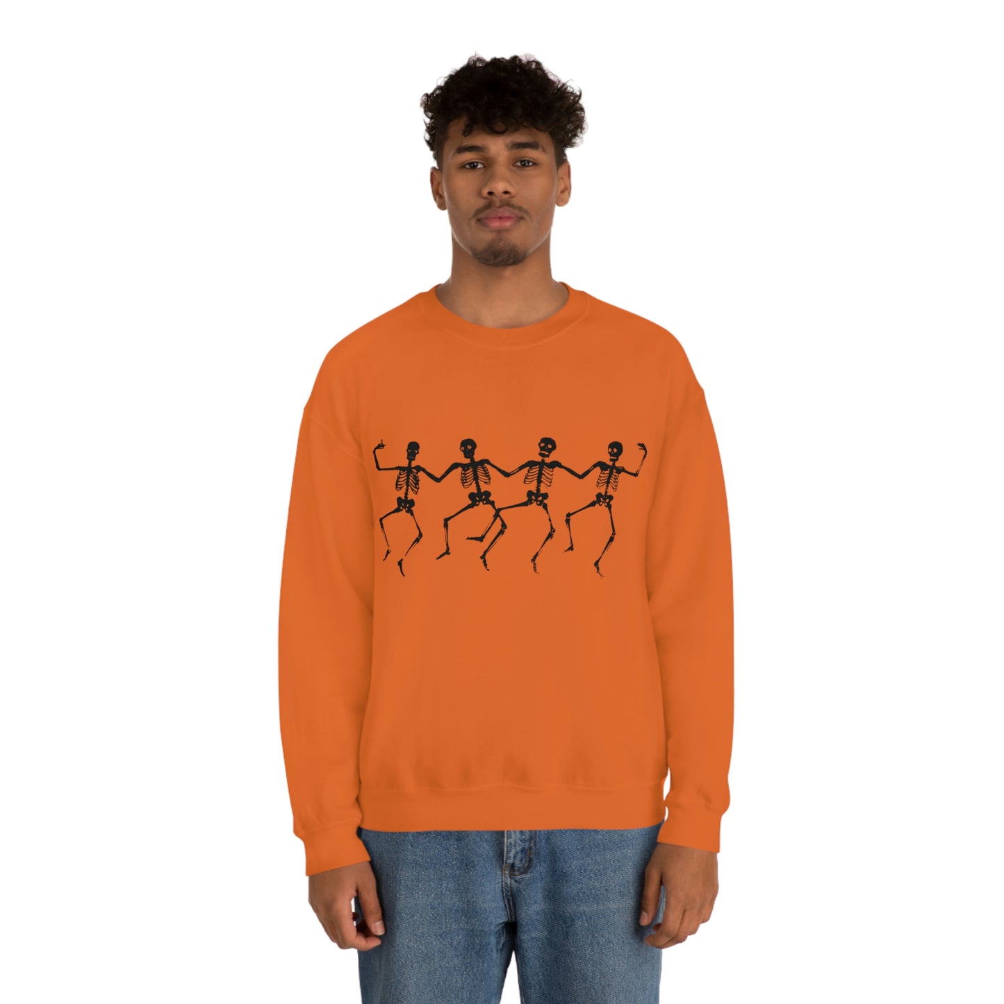 Skeleton Unisex Heavy Blend™ Crewneck Sweatshirt