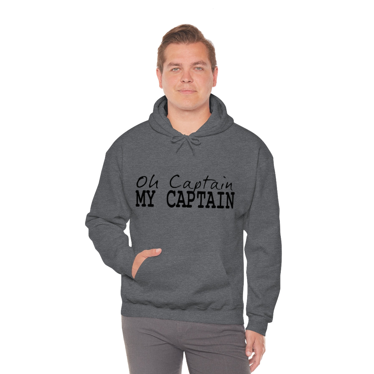 Oh Captain My Captain Adult Unisex Hoodie