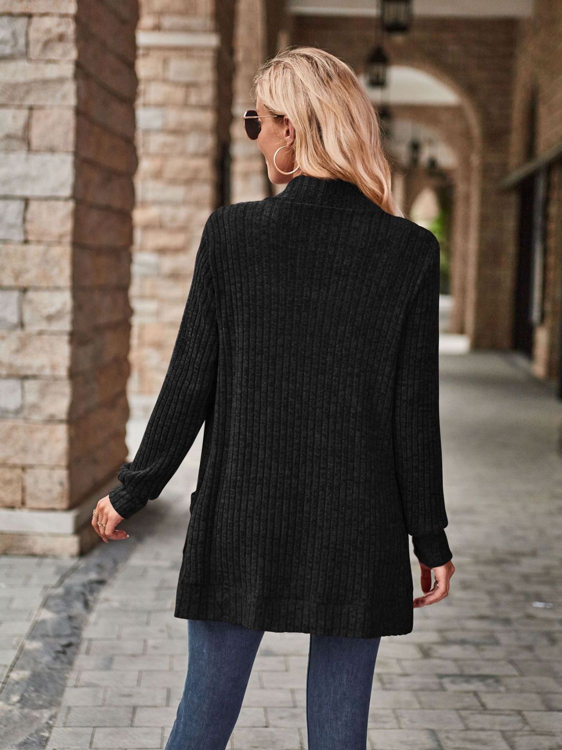 Lamy Open Front Cardigan with Pockets