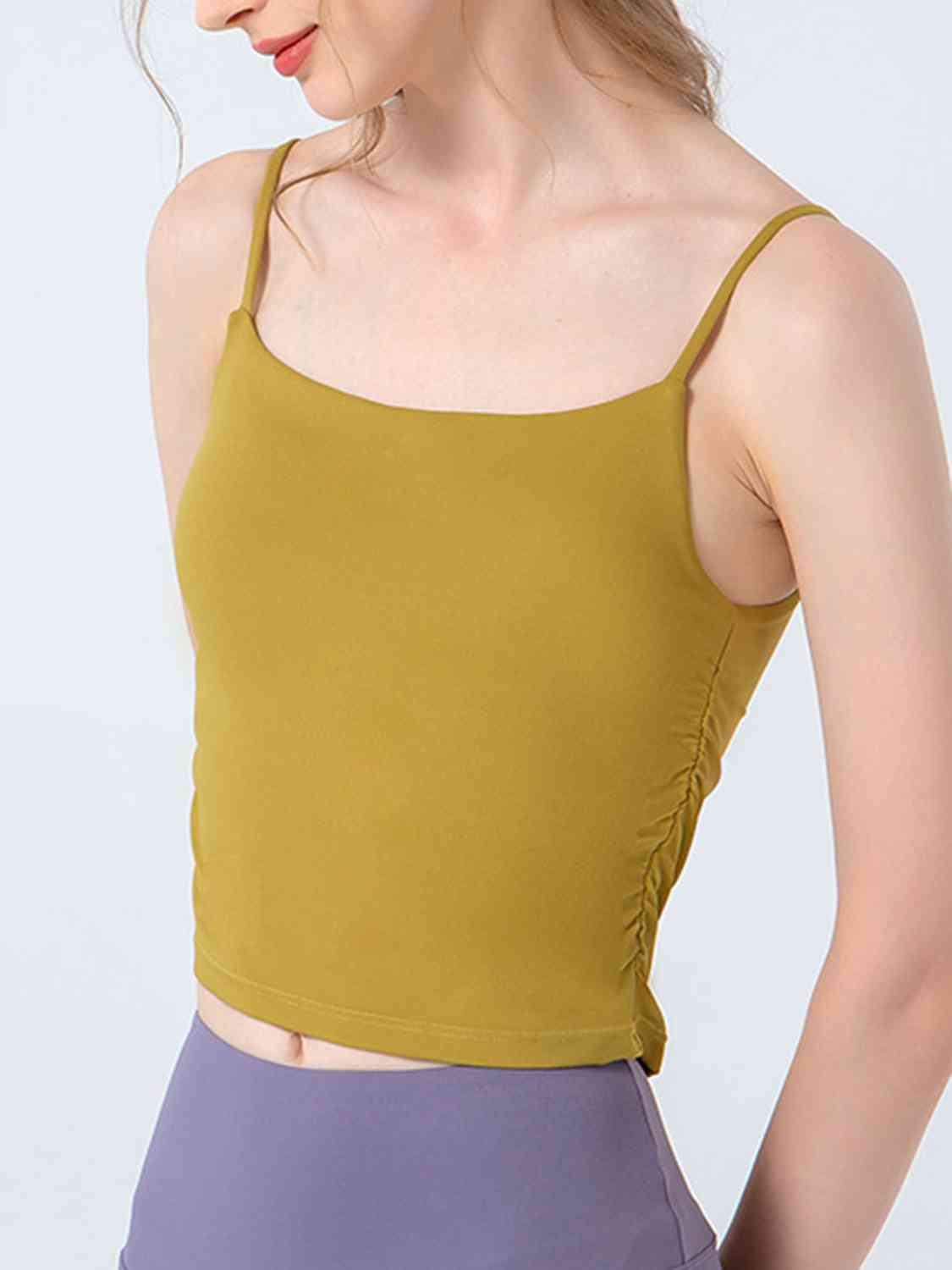 F.S. Lu Ruched Sports Cami
