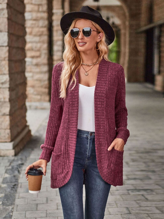 Lamy Open Front Cardigan with Pockets