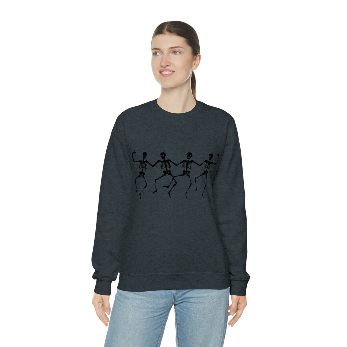 Skeleton Unisex Heavy Blend™ Crewneck Sweatshirt