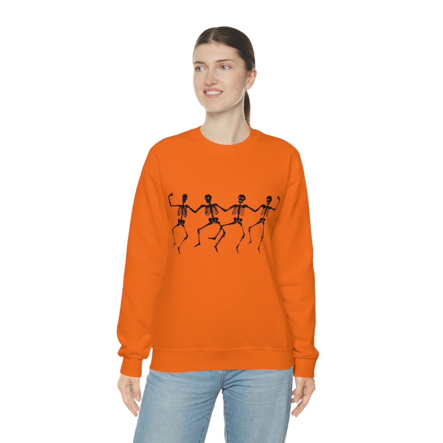 Skeleton Unisex Heavy Blend™ Crewneck Sweatshirt