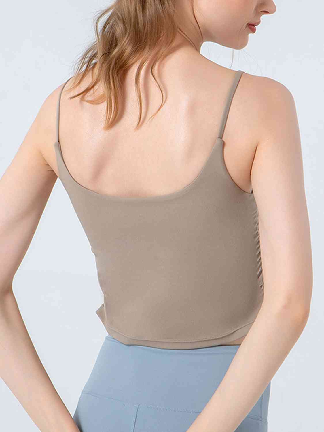 F.S. Lu Ruched Sports Cami