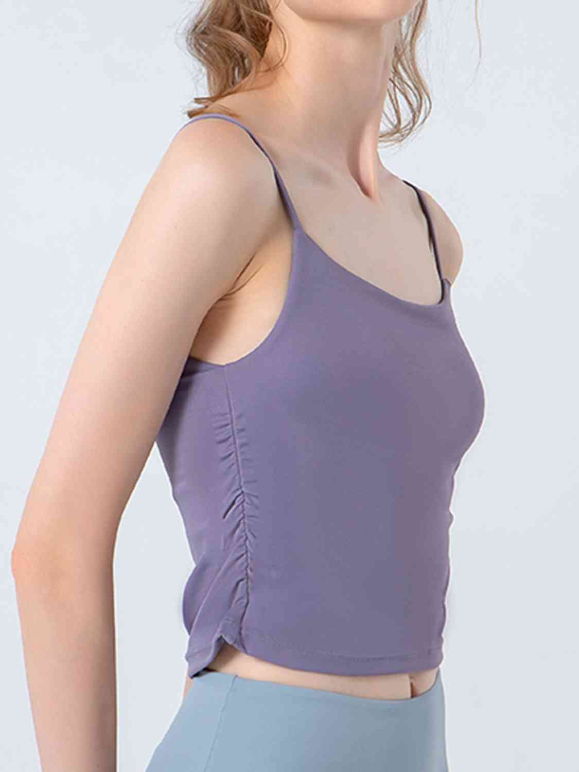 F.S. Lu Ruched Sports Cami