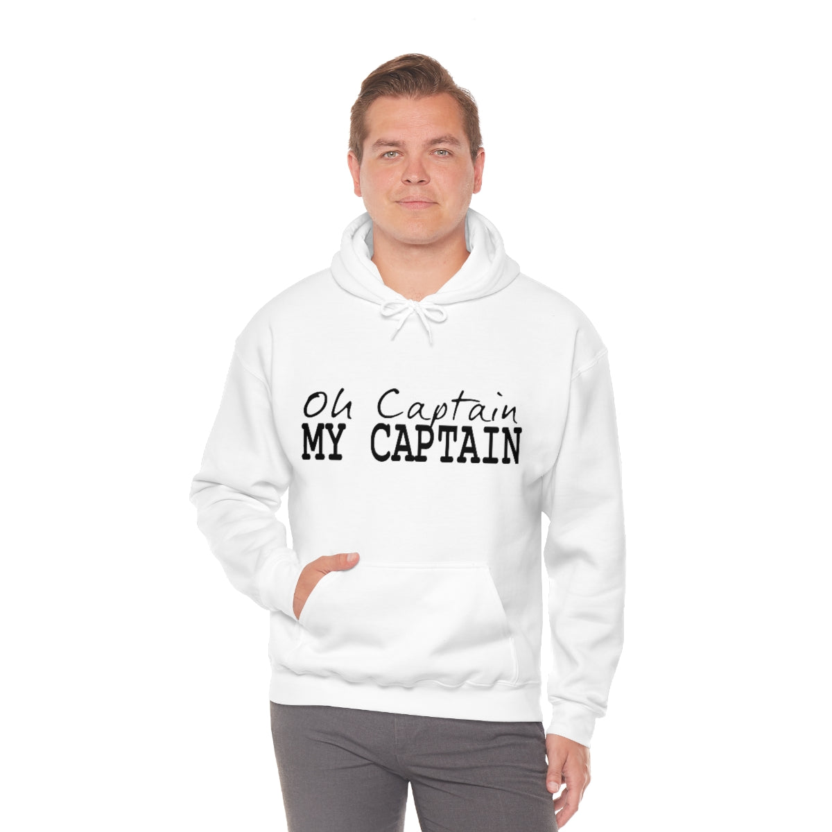 Oh Captain My Captain Adult Unisex Hoodie