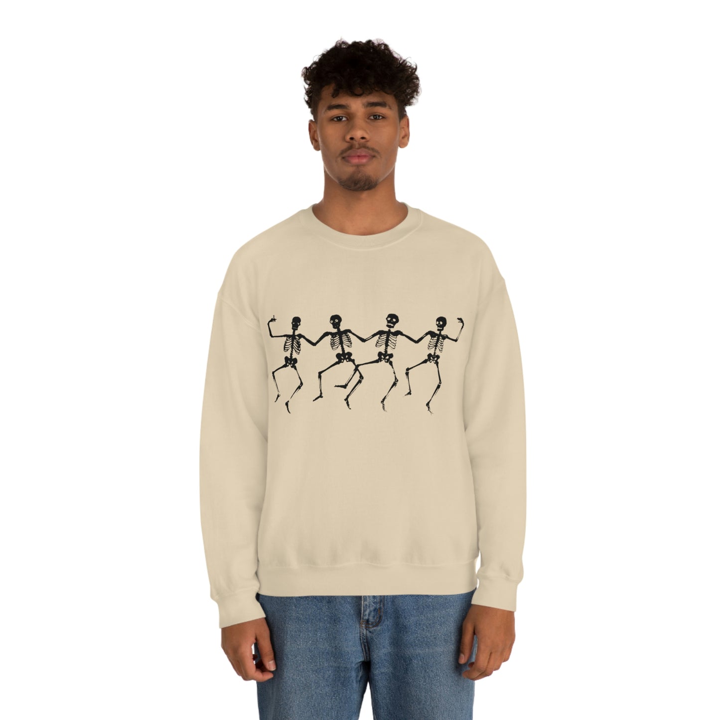 Skeleton Unisex Heavy Blend™ Crewneck Sweatshirt