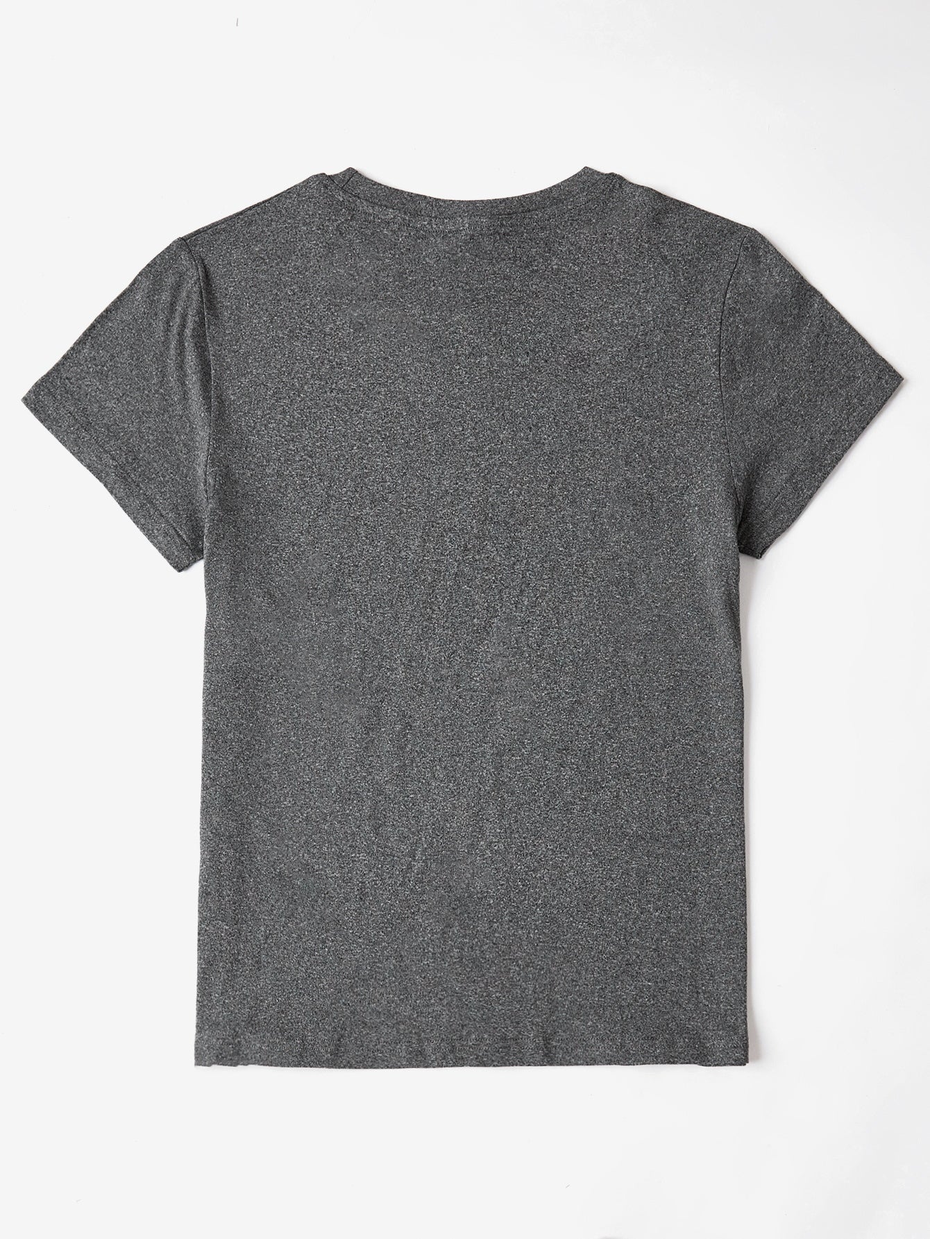 PRAY ON IT, PRAY OVER IT, PRAY THROUGH IT Letter Graphic Round Neck Short Sleeve T-Shirt